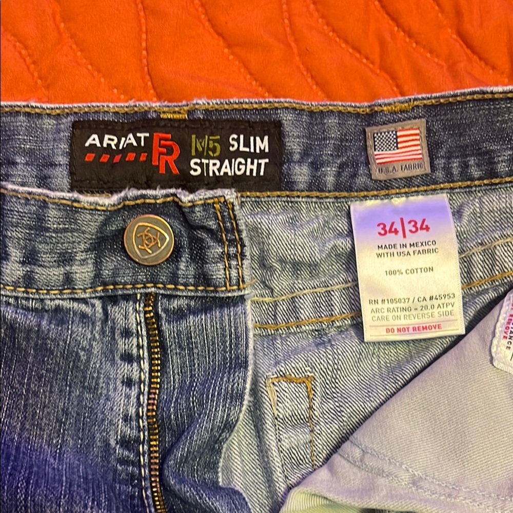 Ariat Men's Slim Straight Jeans - Blue